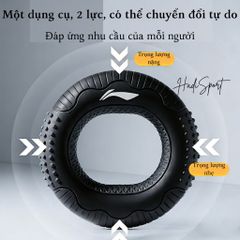 Vòng silicon tập cơ tay LINING cao cấp silicon nguyên khối giúp luyện tập sức mạnh ngón tay LJSU344