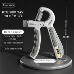 Kìm bóp tay có đếm số Li-Ning kìm bóp luyện cơ tay có thể điều chỉnh lực từ 5-60kg mã  LJSP330