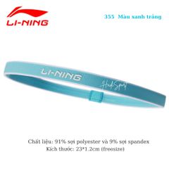 Băng đô thể thao Lining mỏng nhẹ, thoáng khí, ngăn mồ hôi, độ đàn hồi cao mã LDEP355