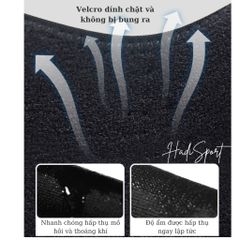 Đai quấn bảo vệ xương bánh chè Lining phiên bản điều áp kép bảo vệ khớp gối mã AQAH256