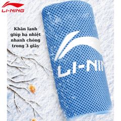 Khăn thể thao lạnh Lining khăn lạnh thoáng nhẹ mềm mại thấm mồ hôi tốt mát lạnh khi sử dụng LNQT793