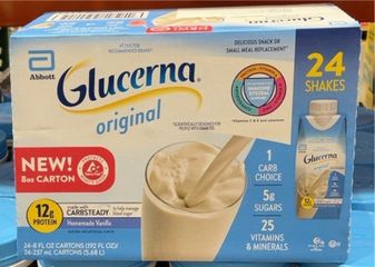 Sữa Nước Abbott Glucerna 24 Chai x 237ml – bổ sung dinh dưỡng tiện lợi