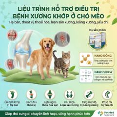 Viên bổ xương khớp VET360 cho chó mèo - Hỗ trợ loạn sản xương hông, xương chân yếu, thoát vị đĩa đệm, loãng xương - Giải pháp sức khỏe toàn diện