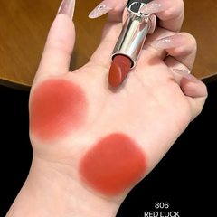 (Cao cấp)Son Dior Rouge Dior Couture Lip Velvet Limited Edition New Years 2026 806 Red Luck Màu Đỏ Nâu Gạch Chính hãng