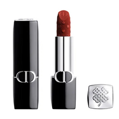 (Cao cấp)Son Dior Rouge Dior Couture Lip Velvet Limited Edition New Years 2026 806 Red Luck Màu Đỏ Nâu Gạch hi Chính hãng