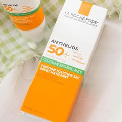 (Hàng công ty) Kem Chống Nắng Hỗ Trợ Kiềm Dầu La Roche-Posay Anthelios SPF50+ Gel-creme Anti-brillance 50ml Chính hãng