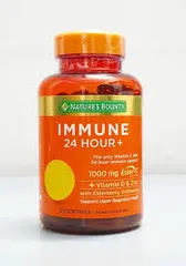Viên uống tăng hệ miễn dịch Immune 24 Hour+ 120 viên của Nature Bounty