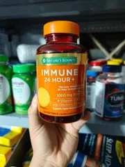 Viên uống tăng hệ miễn dịch Immune 24 Hour+ 120 viên của Nature Bounty