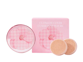 Phấn Nước Ohui Ultimate Cover Cushion Moisture Flower Edition - Che Phủ Tự Nhiên, Dưỡng Ẩm, SPF 50 PA+++ Cho Làn Da Rạng Rỡ
