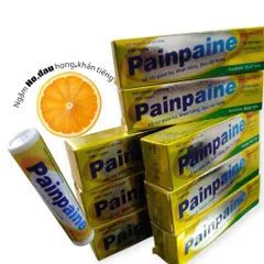 kẹo ngậm ho Painpaine tub 24viên hỗ trợ giảm ho,khản tiếng,đau rát họng,vị bạc hà