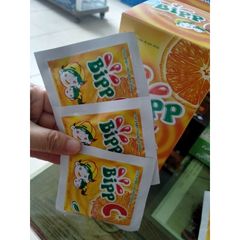 Viên ngậm vitamin C Bipp vị Cam hỗ trợ tăng cường sức đề kháng, bảo vệ thành up mạch gói/10 viên