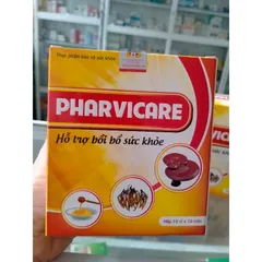 Pharvicare hộp 10 vỉ ×10viên bổ sung vitamin và khoáng chất , bồi bổ sức khỏe giúp ăn ngon,tăng cường sức đề kháng