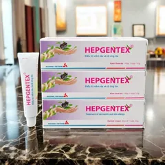 Kem chăm sóc da Hepgentex tuýp 10g