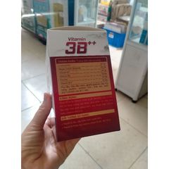 Vitamin 3B++ hộp 100 viên nang mềm hỗ trợ giảm biểu hiện đau dây thần kinh ngoại biên do thiếu hụt Vitamin nhóm B
