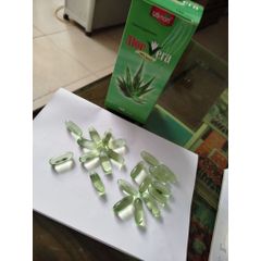 Lô Hội Aloe Vera 100% natural lọ 100 viên giúp chống oxy hoá,dưỡng ẩm cho da,giúp da mềm,sáng, mịn,hộ trợ tiêu hoá