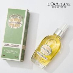 (Chai 100ml) Tinh dầu hạnh nhân L'Occitane Almond Supple Skin Oil Chính Hãng