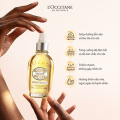 (Chai 100ml) Tinh dầu hạnh nhân L'Occitane Almond Supple Skin Oil Chính Hãng