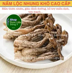 Nấm Lộc Nhung Thiên Nhiên Sấy Khô Cao Cấp