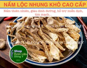 Nấm Lộc Nhung Thiên Nhiên Sấy Khô Cao Cấp