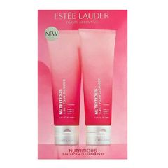 (2 Chai 125ml) Set Sữa Rửa Mặt Estée Lauder Nutritious 2-in-1 Foam Cleanser Chính Hãng