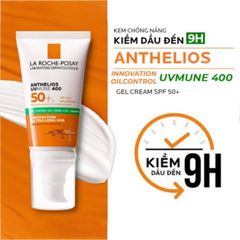 (Chai 50ml) Kem Chống Nắng La Roche Posay Anthelios UVMUNE 400 Gel – Cream SPF50 Chính Hãng