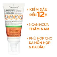 (Chai 50ml) Kem Chống Nắng La Roche Posay Anthelios UVMUNE 400 Gel – Cream SPF50 Chính Hãng