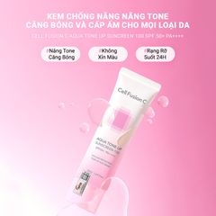 (Chai 50ml) Kem Chống Nắng Nâng Tone Cell Fusion C Dark Spot Toning Sunscreen SPF50+ PA++++ Chính Hãng