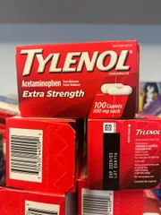 Tylenol 225v/325v/100 viên 500mg hàng Mỹ chính hãng