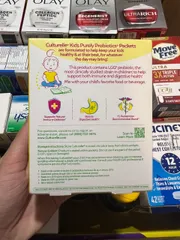 Hộp men bột uống Culturelle Kids Daily Probiotic 30 gói