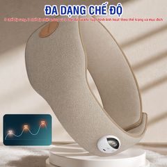 Đai Massage Bụng Rung Nóng Puli PL-518 Kết Hợp Túi Khí Thông Minh - Giảm Mỡ Bụng, Thư Giãn Tại Nhà, Pin Sạc Tiện Lợi