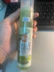 Xịt khoáng dưỡng ẩm da chiết xuất từ lô hội Hàn Quốc Welcos aloevera moisture real soothing gel mist 125ml