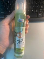 Xịt khoáng dưỡng ẩm da chiết xuất từ lô hội Hàn Quốc Welcos aloevera moisture real soothing gel mist 125ml