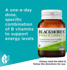 Viên uống bổ sung vitamin B tổng hợp Blackmores Mega B Complex của Úc - MẸ SÓC