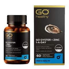 Tinh chất Hàu nhập khẩu New Zealand GO OYSTER + ZinC 60 Viên 651120