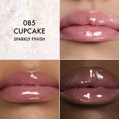 (Hàng công ty) Son Dưỡng Dior Addict Lip Glow Oil 085 Cupcake Sparkly Màu Trong Suốt Ánh Nhũ Chính hãng