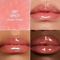 (Hàng công ty) Son Dưỡng Dior Addict Lip Glow Oil 087 Spicy Màu Nude Hồng Ấm 6ml Chính hãng
