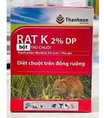 Combo gói bột diệt chuột Rat K 2%DP Thanh Sơn, hàng việt nam ,diệt chuột trên đồng ruộng,10 gam / 1 gói