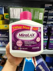Hỗ trợ nhuận tràng, giảm táo bón MiraLAX Powder Laxative 45 liều lượng (765g)