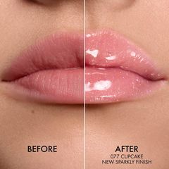 (Màu 085 Trong Suốt Ánh Nhũ) Son Dưỡng Dior Addict Lip Glow Oil 085 Cupcake Sparkly Chính Hãng