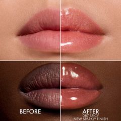 (Màu 087 Nude Hồng Ấm) Son Dưỡng Dior Addict Lip Glow Oil 087 Spicy Chính Hãng