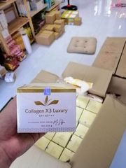 (250g) Kem Dưỡng Trắng Da Collagen X3 Luxury Đông Anh Mix Saffron - Trắng Sáng, Mềm Mịn, Chống Nắng SPF 45+++ Chính Hãng