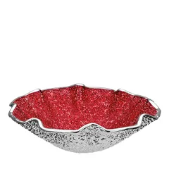 Tô Lirica Scalloped Silver Red IVV