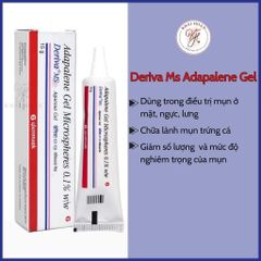 Gel giảm và chấm mụn Deriva dung tích 15gram