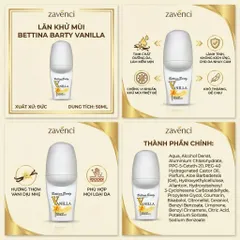Lăn nách Vanilla-Bettina Barty 50ml - Đức