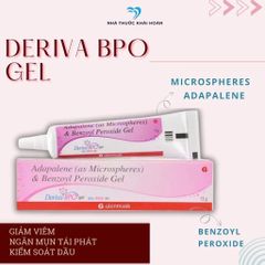Gel giảm và chấm mụn Deriva dung tích 15gram