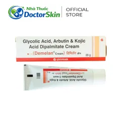 Kem Demelan 5% Arbutin 10% AHA Dưỡng Trắng Sáng Da, Giảm Mờ Thâm Nám dung tích 20gram