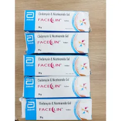 Kem bôi giảm mụn Faceclin Gel dung tích 20gram