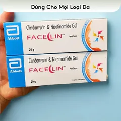Kem bôi giảm mụn Faceclin Gel dung tích 20gram
