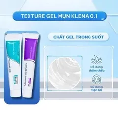 Kem mụn Klena Forte 0.1% 0.3% Hỗ Trợ Giảm Mụn Trứng Cá và Mụn Ẩn Mờ Thâm Căng Bóng