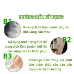 Viêm nang lông Kela Viêm Lỗ Chân Lông Giảm Viêm Lỗ Chân Lông dung tích 60ml